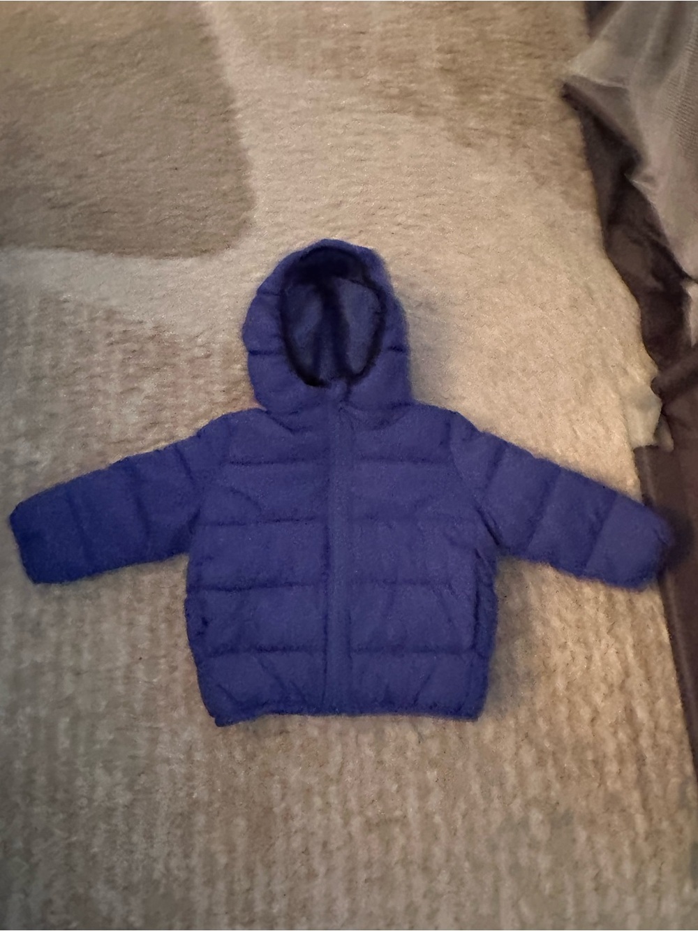 The Children's Place Royal Blue Puffer Jacket 12-18 months